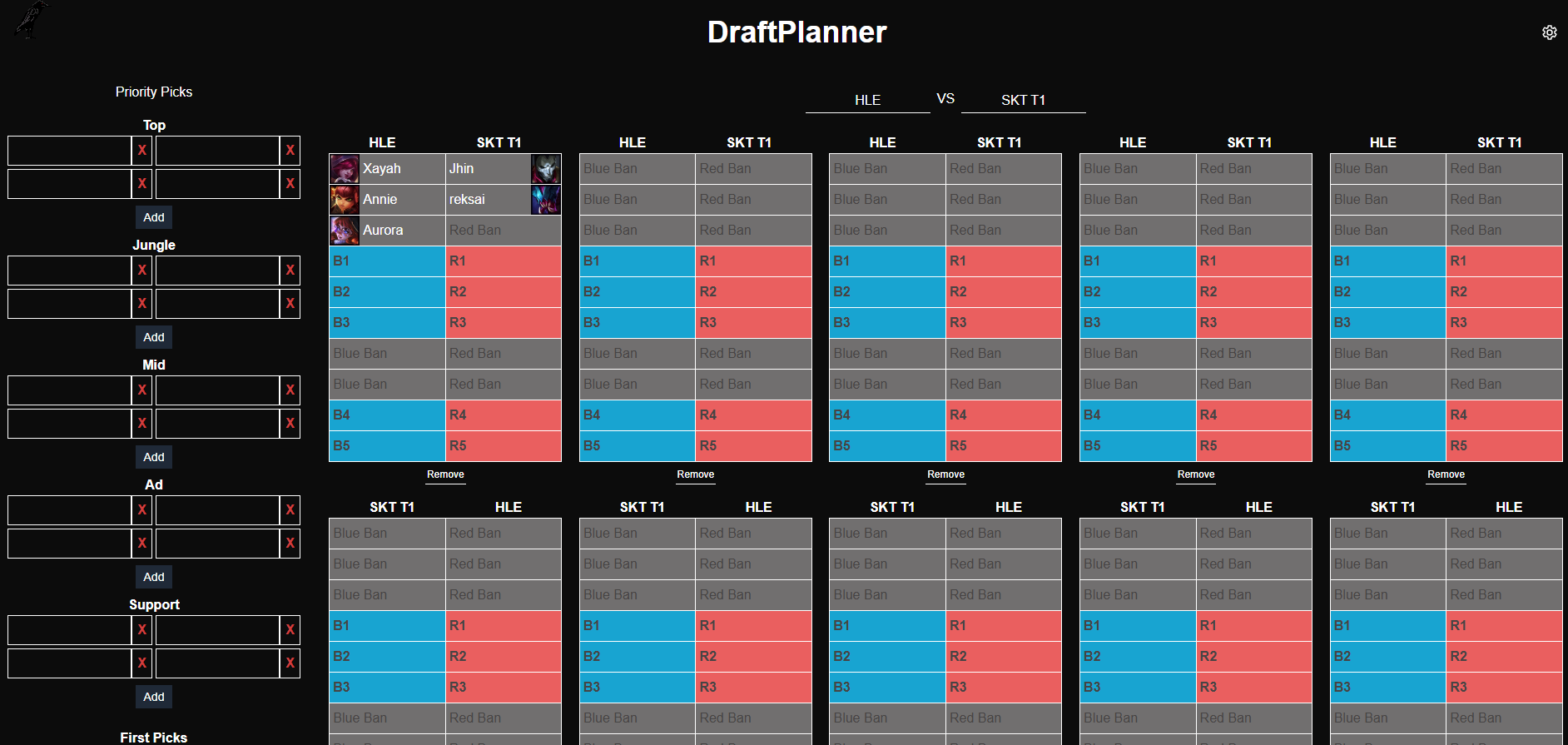Draft Planner
